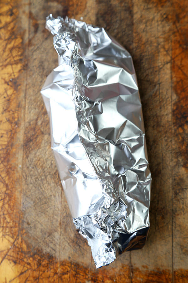 foil-wrapped