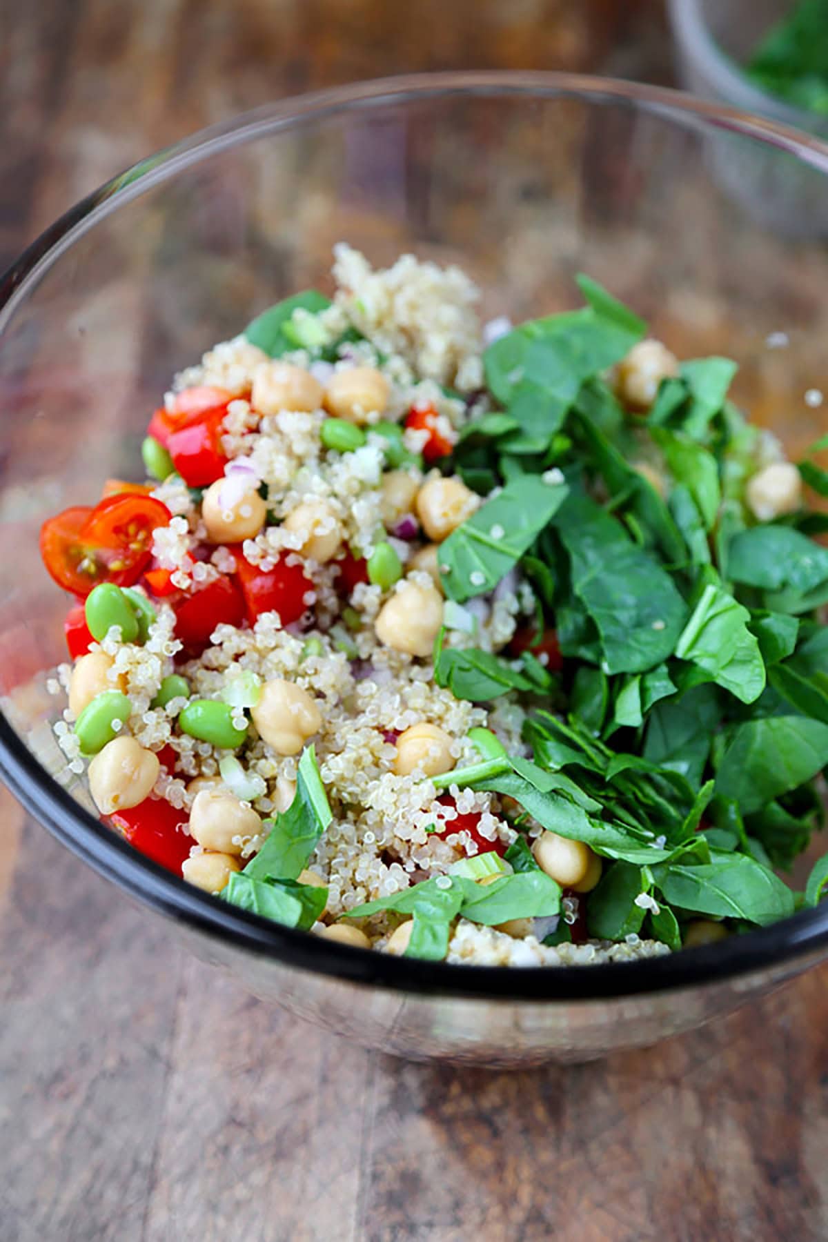 how to make quinoa vegetable salad