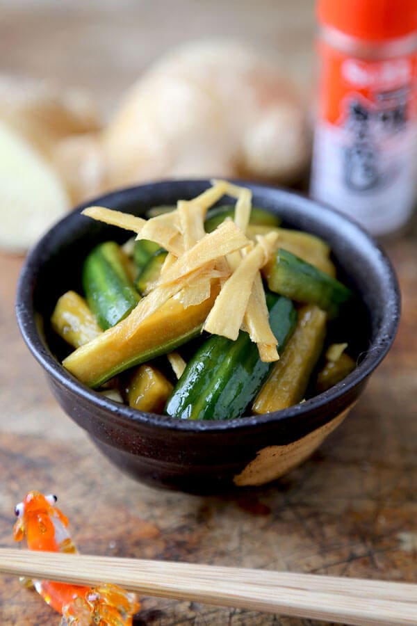 Pickled cucumbers are so versatile and delicious! They pair well with salads, sandwiches, mains and can be served as a side dish or a snack. And the best part? They only take 5-10 minutes to make and 30 minutes to marinate! Here are some of my favorite cucumber pickle recipes! #asian #vinegar #pickles #howtomake | pickledplum.com