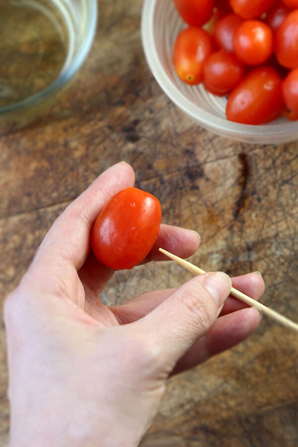 Pickled Cherry Tomatoes (Thai Style)