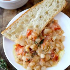 Spanish Tomato Bean Stew