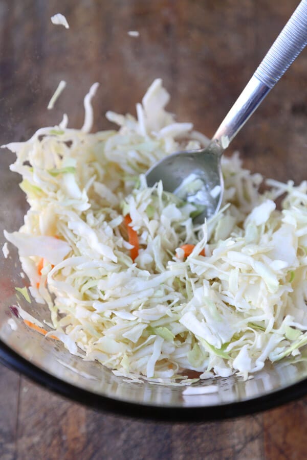 Japanese Coleslaw (Kyabetsu Salad) | Pickled Plum