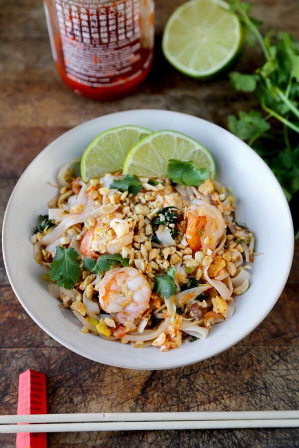 Pad Thai Shrimp Burgers - Closet Cooking