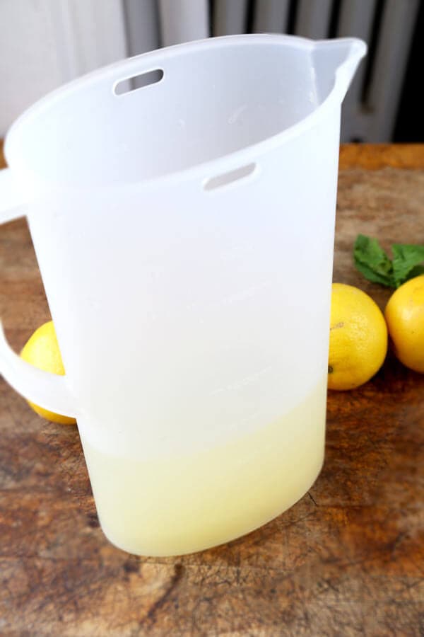 mint lemonade recipe