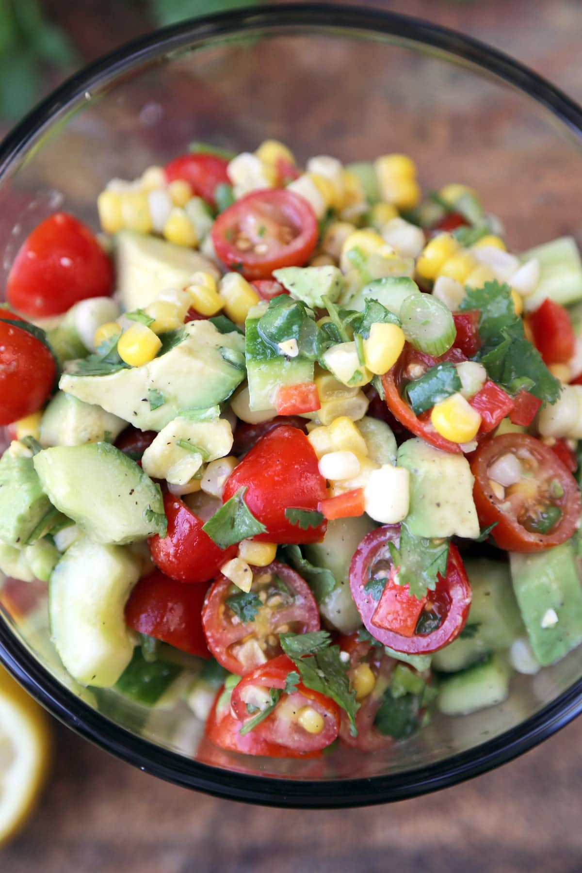 summer rainbow salad