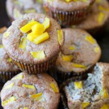 Almond Mango Muffins (Gluten Free)