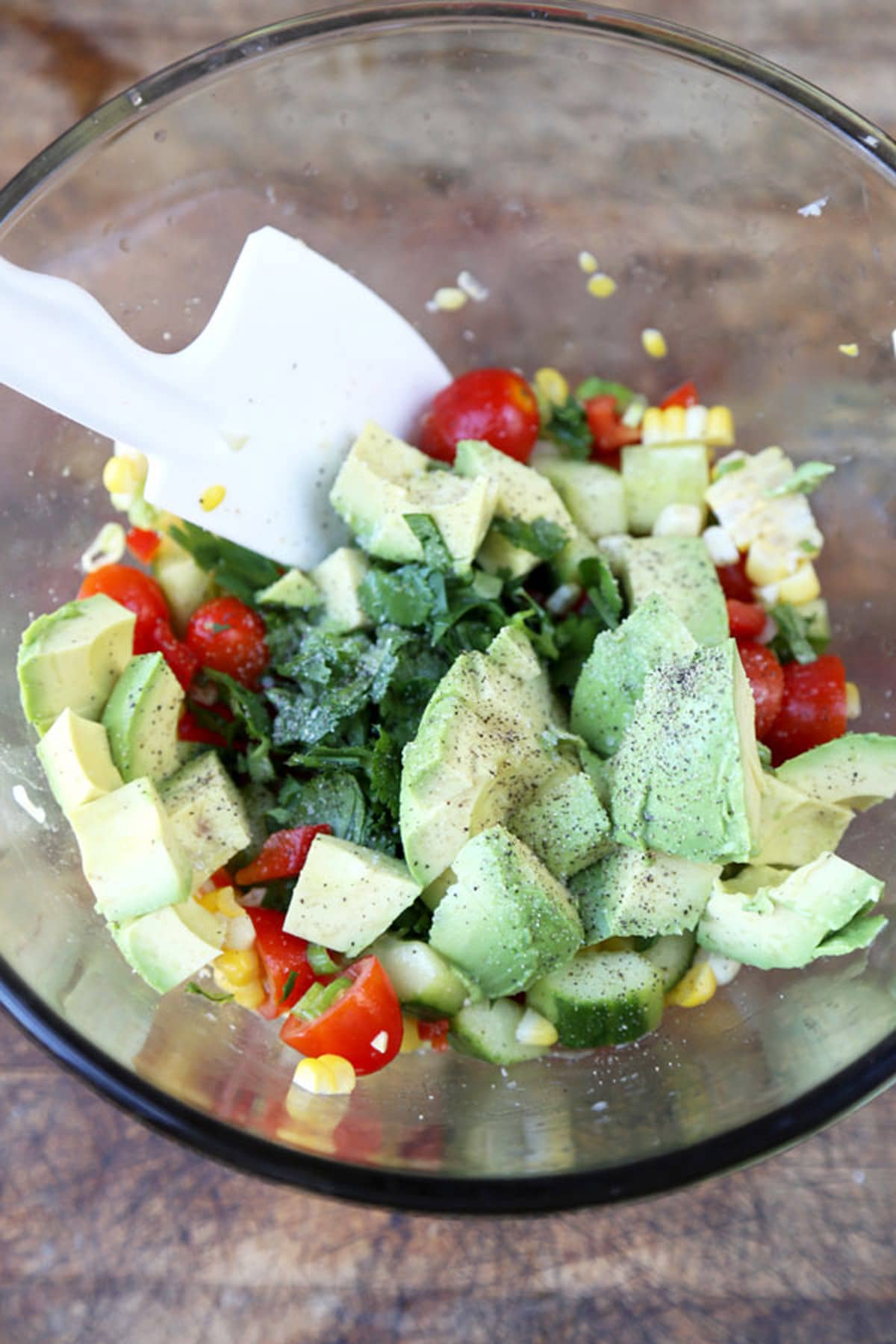 how to make summer rainbow salad