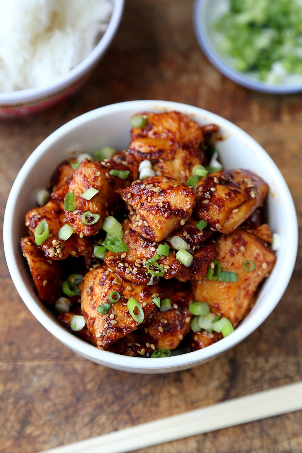 Sheet Pan Korean Chicken and Vegetables - Dinner, then Dessert