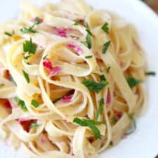 Lemon and Parmesan Fettuccine