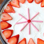 strawberry Pocky cheesecake