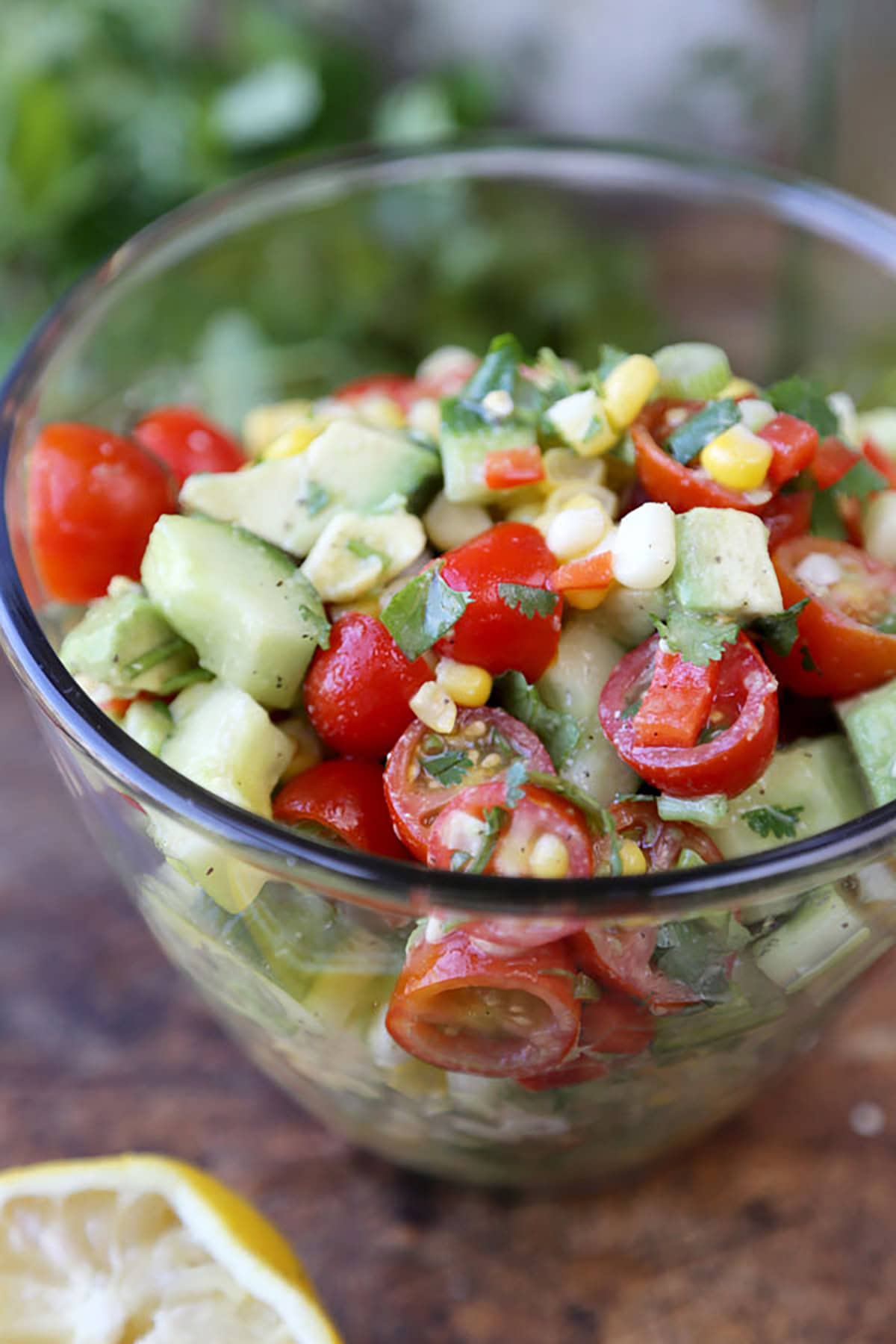 summer rainbow salad