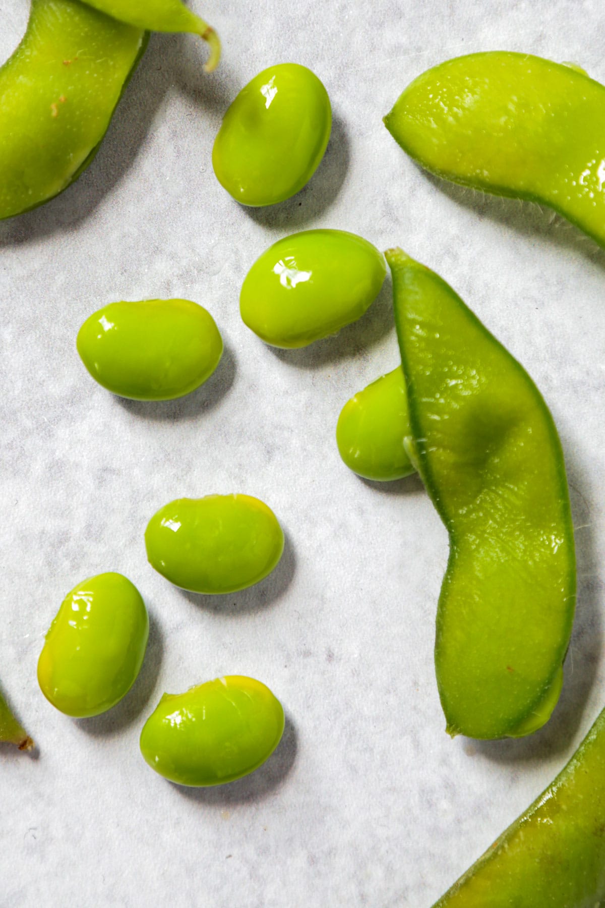 shelled edamame beans