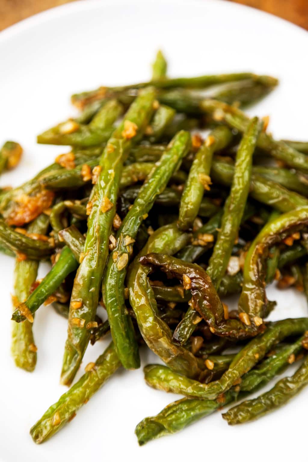 Chinese Green Beans with Garlic Sauce (Easy To Follow) Pickled Plum