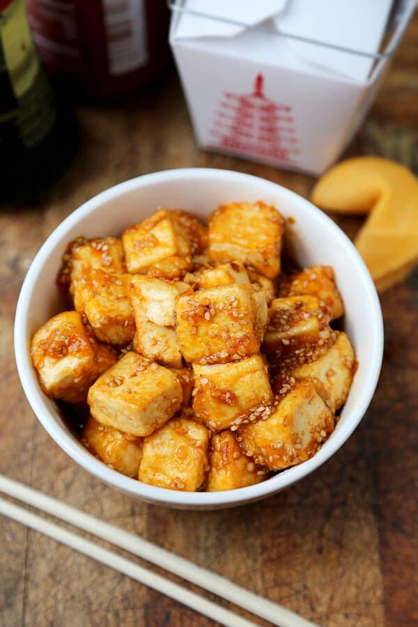 Crispy Honey Sriracha Tofu | Pickled Plum | Easy Asian Recipes