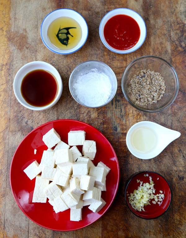 Crispy Honey Sriracha Tofu | Pickled Plum | Easy Asian Recipes