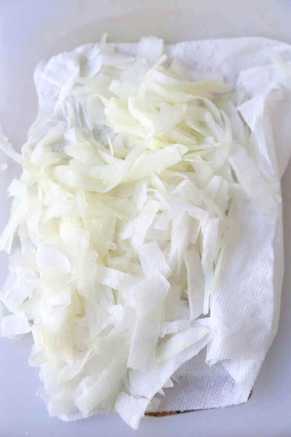 daikon-paper-towel