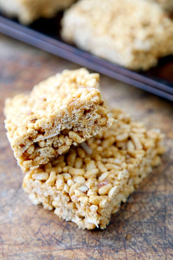 Healthy Rice Crispy Treats | Pickled Plum