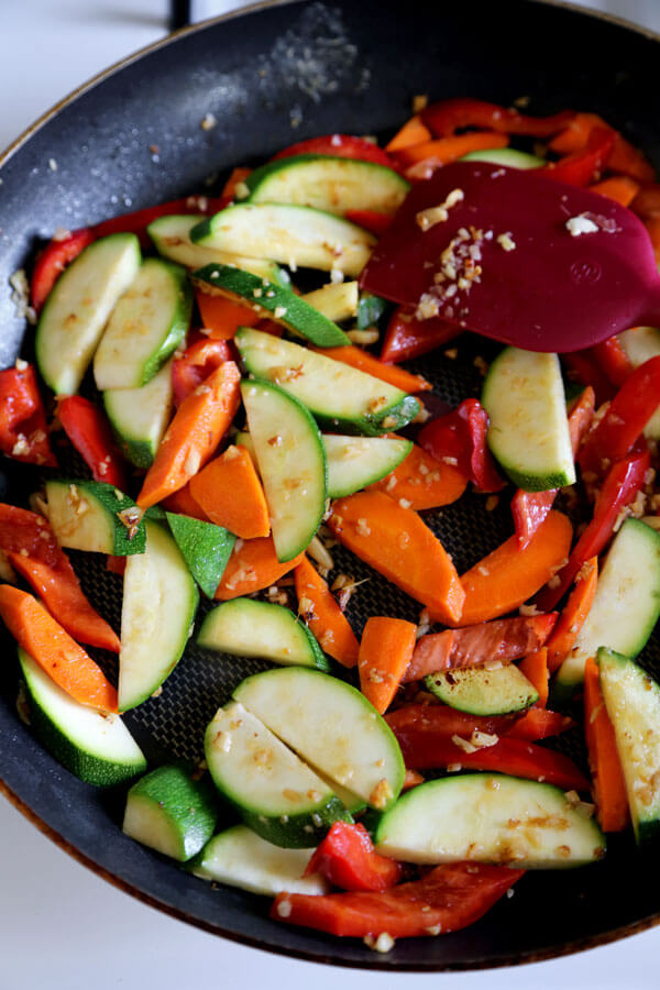 stir fried vegetables 