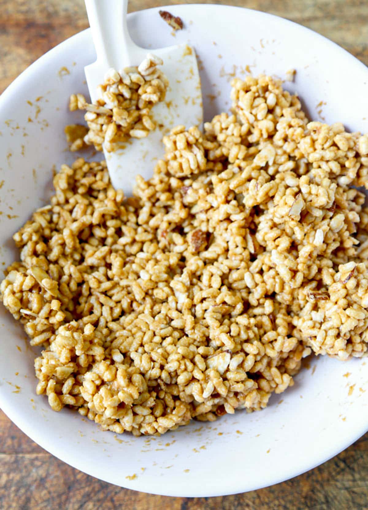 Homemade rice crispy treats