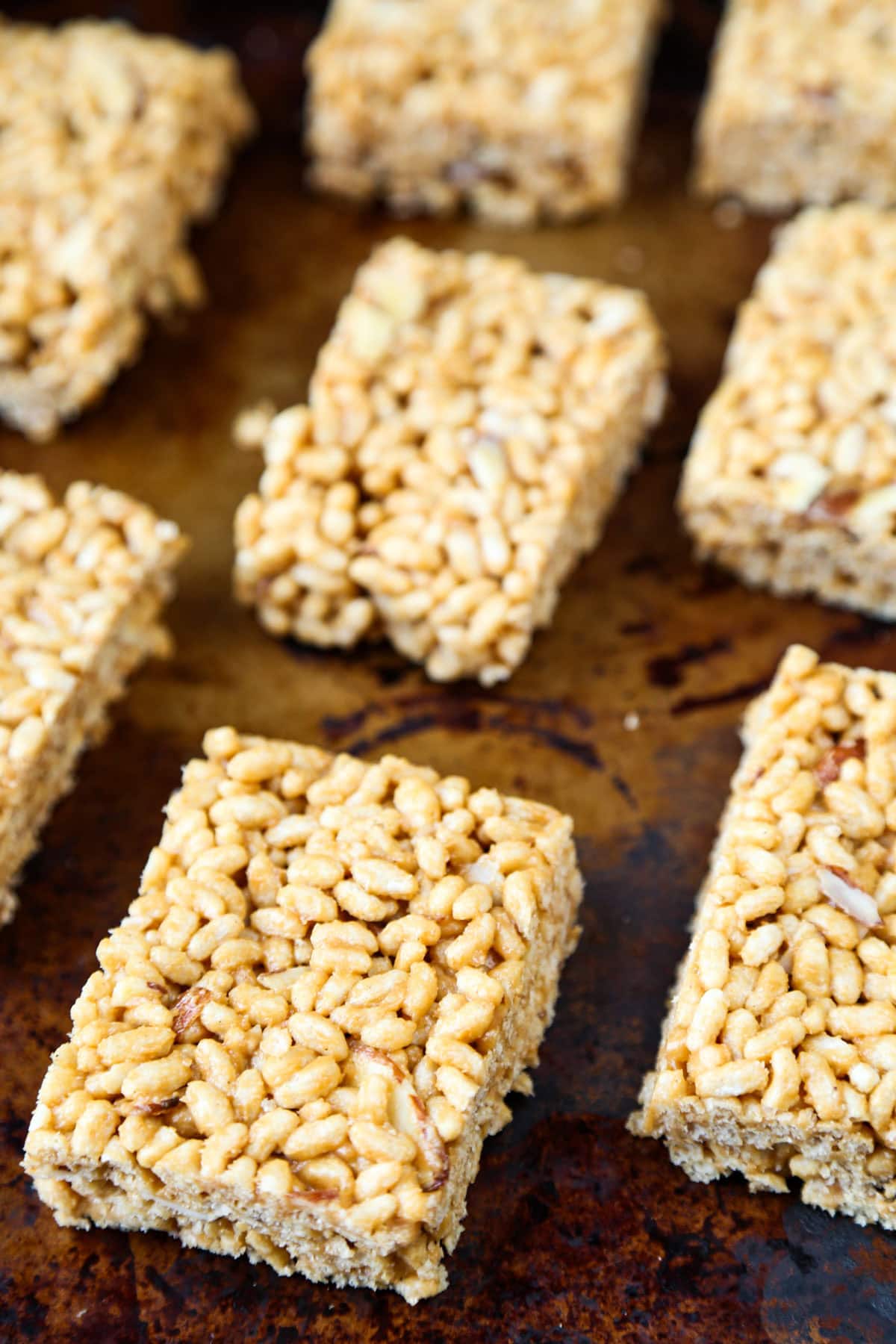 Homemade rice crispy treats