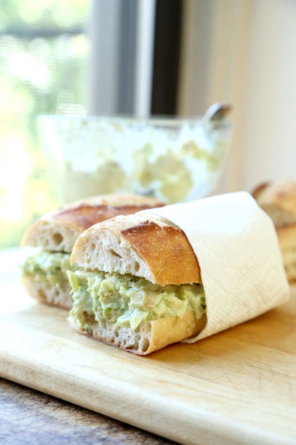 Healthy Chicken Salad Sandwich Recipe | Pickled Plum