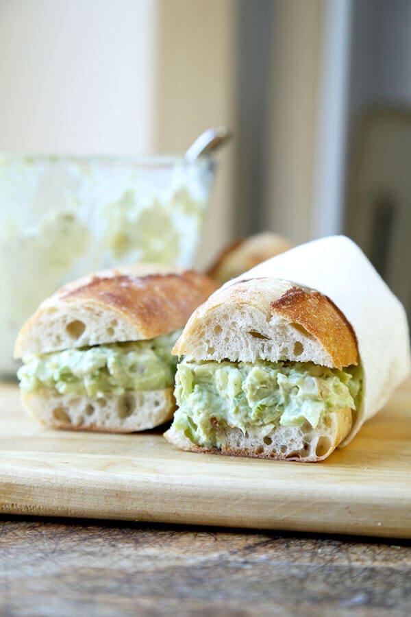 healthy chicken salad sandwich recipe