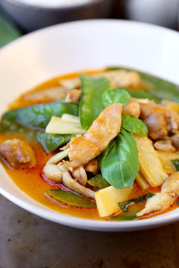 easy thai red curry recipe