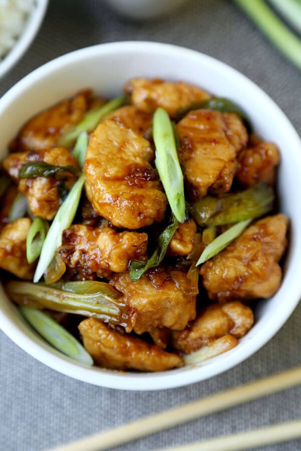 Mongolian Chicken Recipe | Pickled Plum