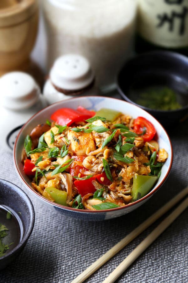 easy szechuan chicken