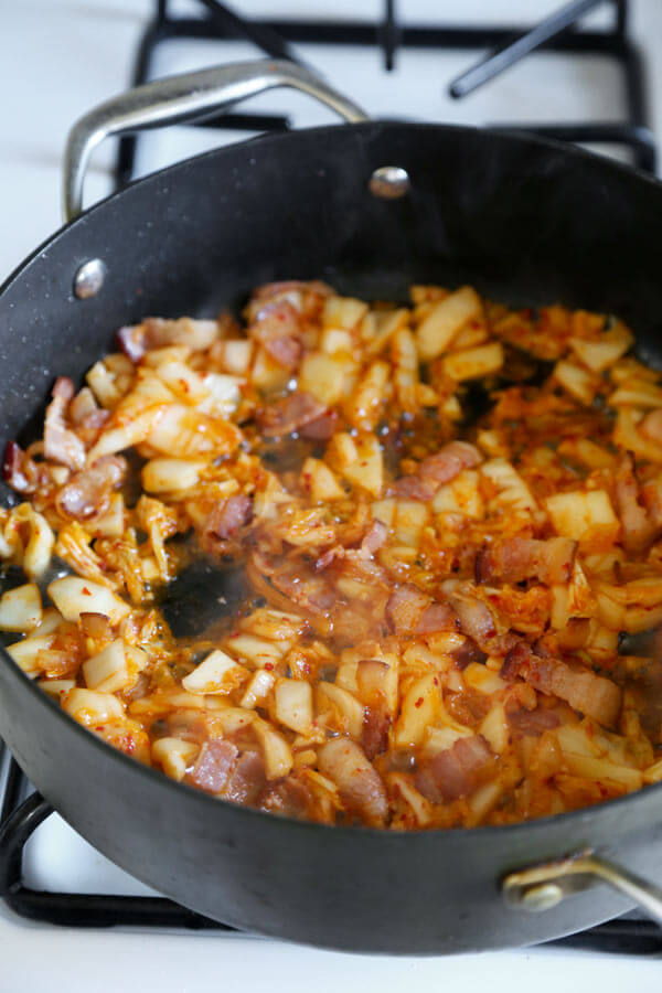 bacon-kimchi