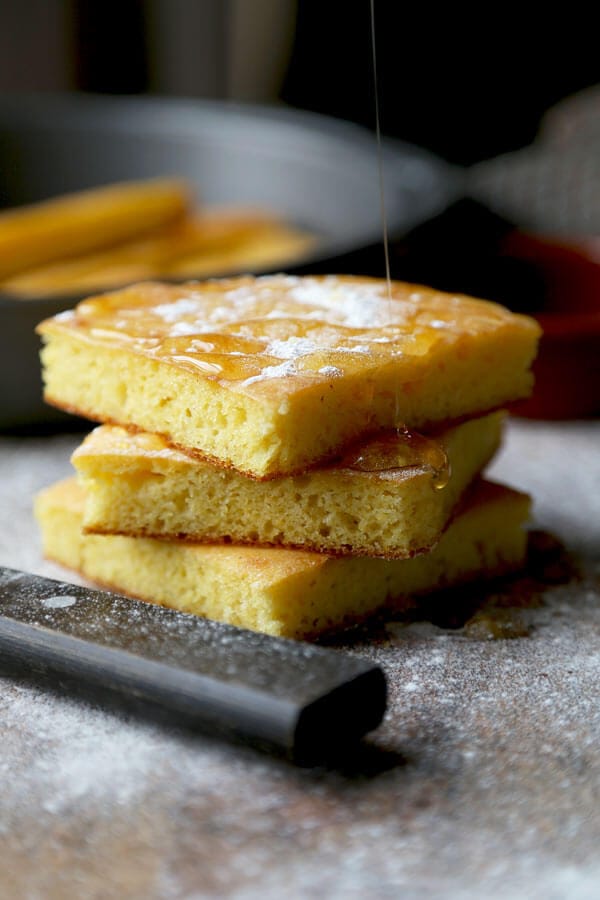 Southern Skillet Cornbread - A Pinch of Healthy