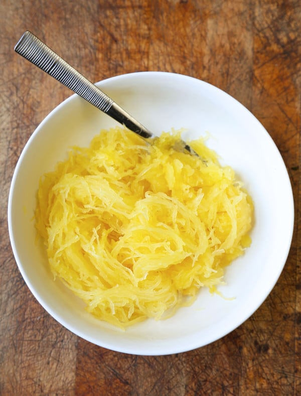 Spaghetti Squash Alfredo Recipe | Pickled Plum