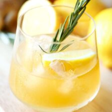 Rosemary Ginger Whiskey Sour Recipe