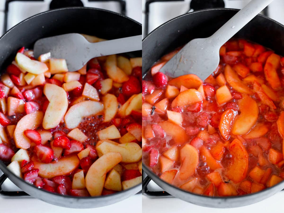 how to make apple compote