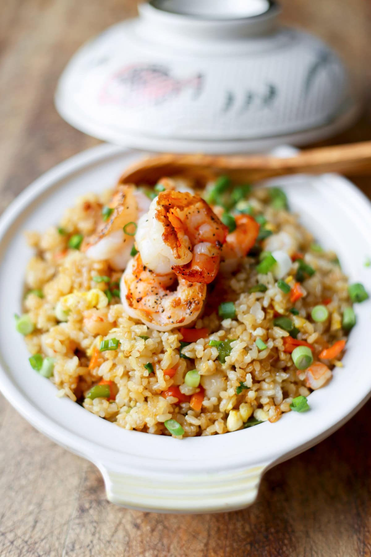 Japanese-Style Shrimp Fried Rice (Chahan) Recipe