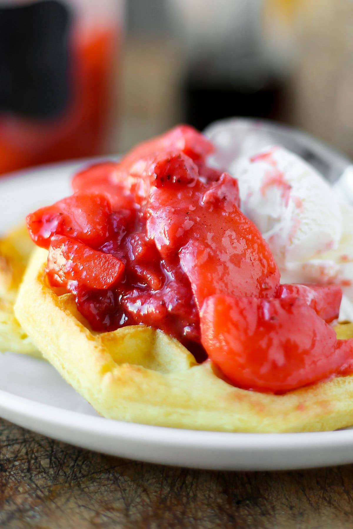 strawberry apple compote