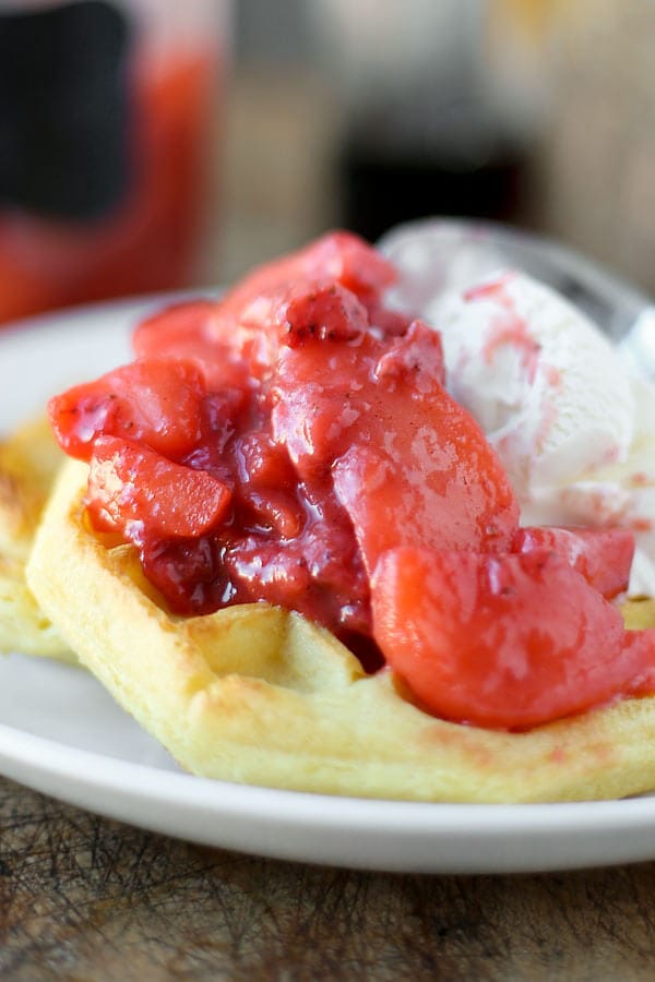 Sweet-Tart Strawberry Apple Compote - Pickled Plum Food And Drinks