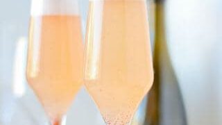 Strawberry And Lemon Prosecco Floats Pickled Plum Food And Drinks