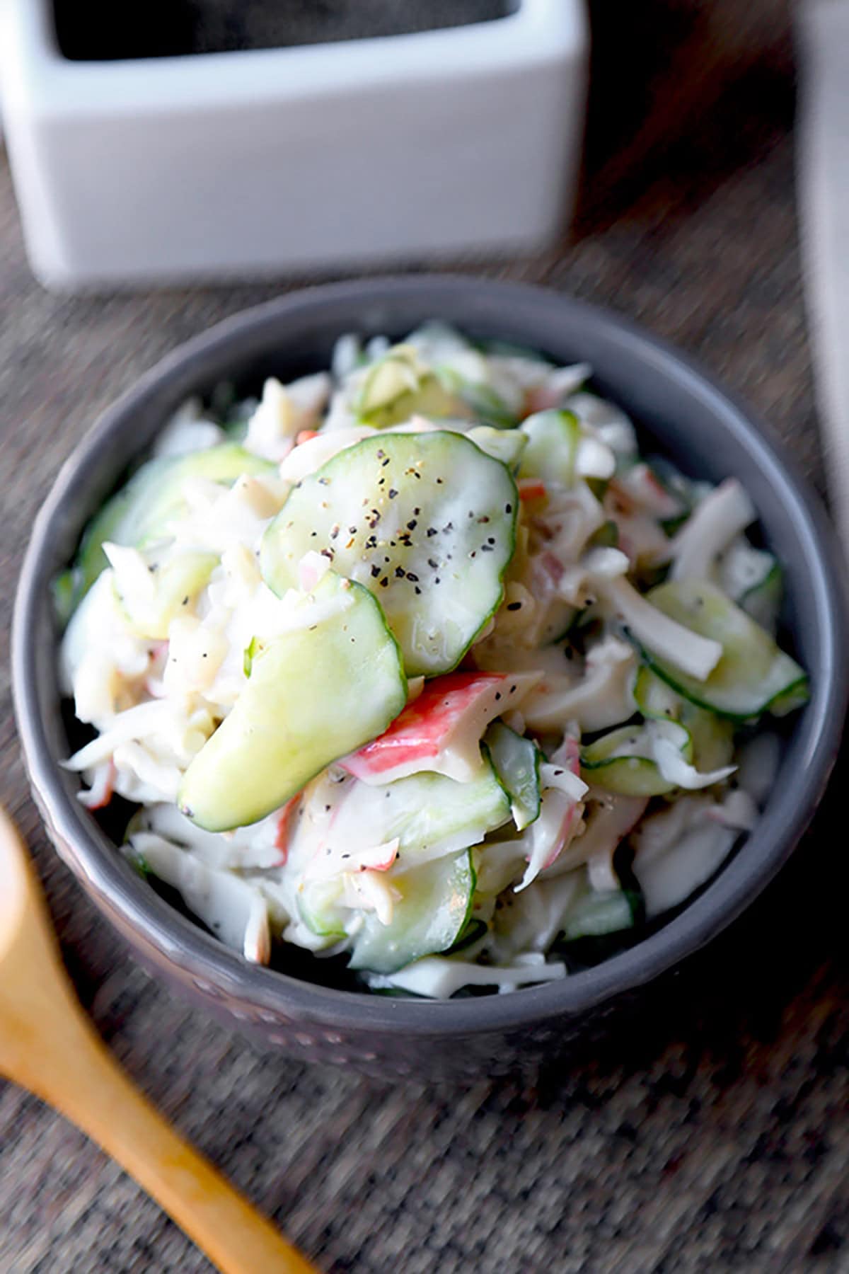 Japanese kani salad