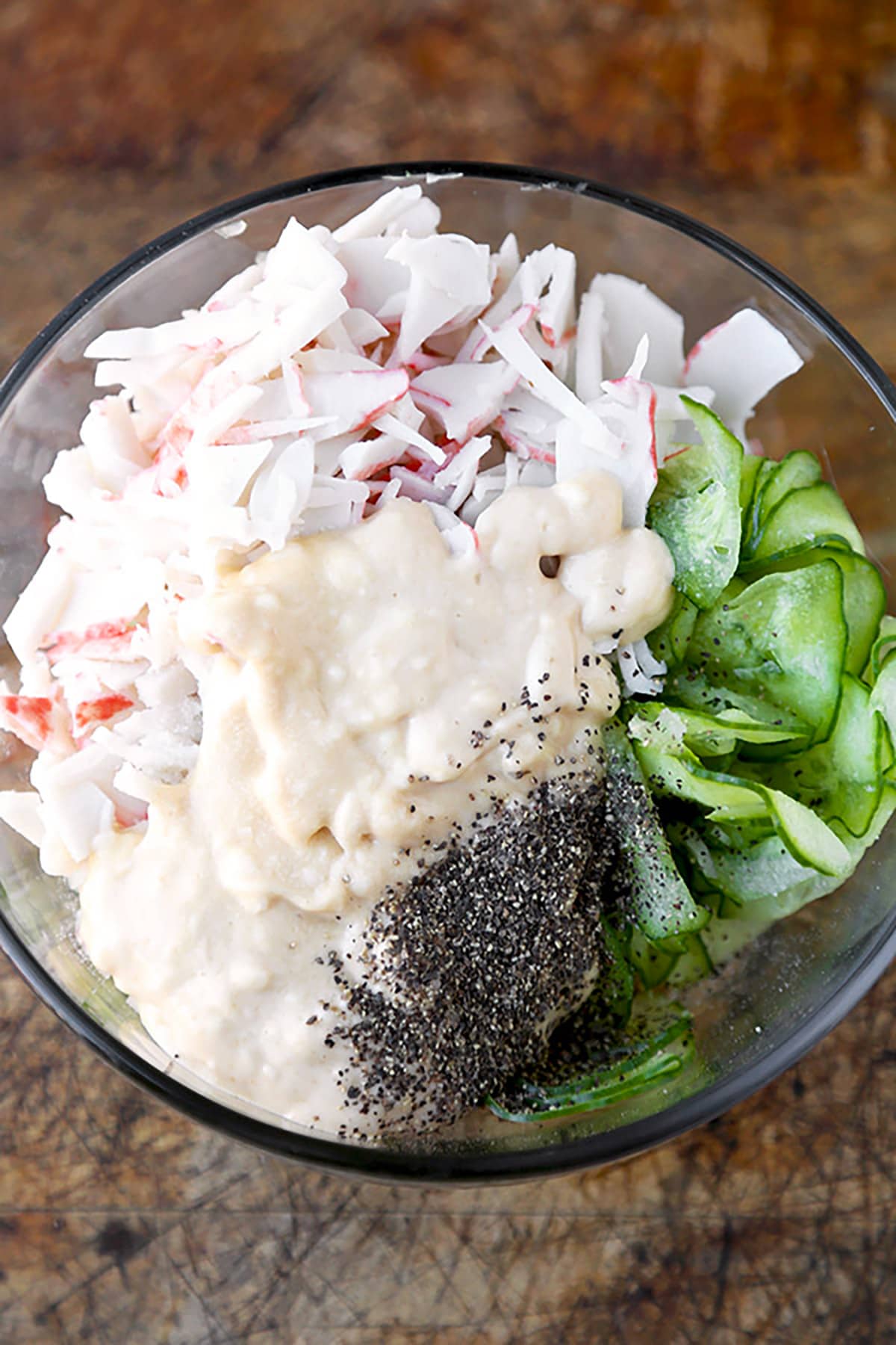 ingredients for kani salad