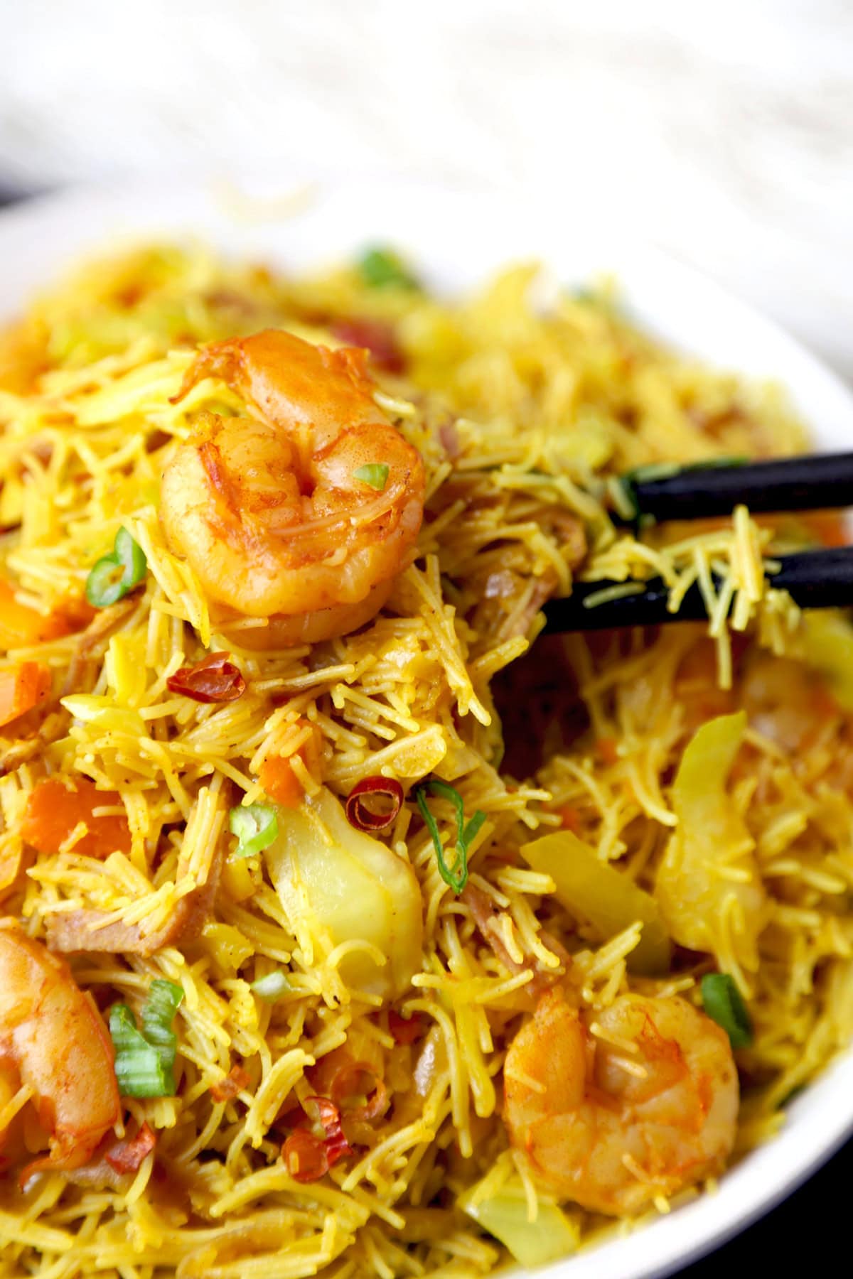 shrimp chow mei fun recipe