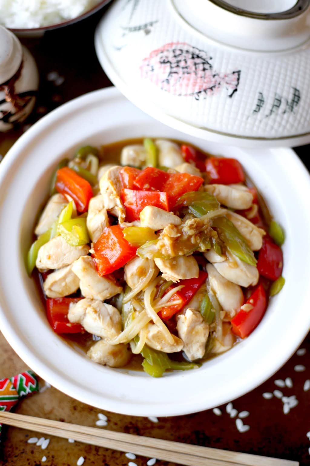 Chicken Chop Suey Stir Fry Recipe Pickled Plum