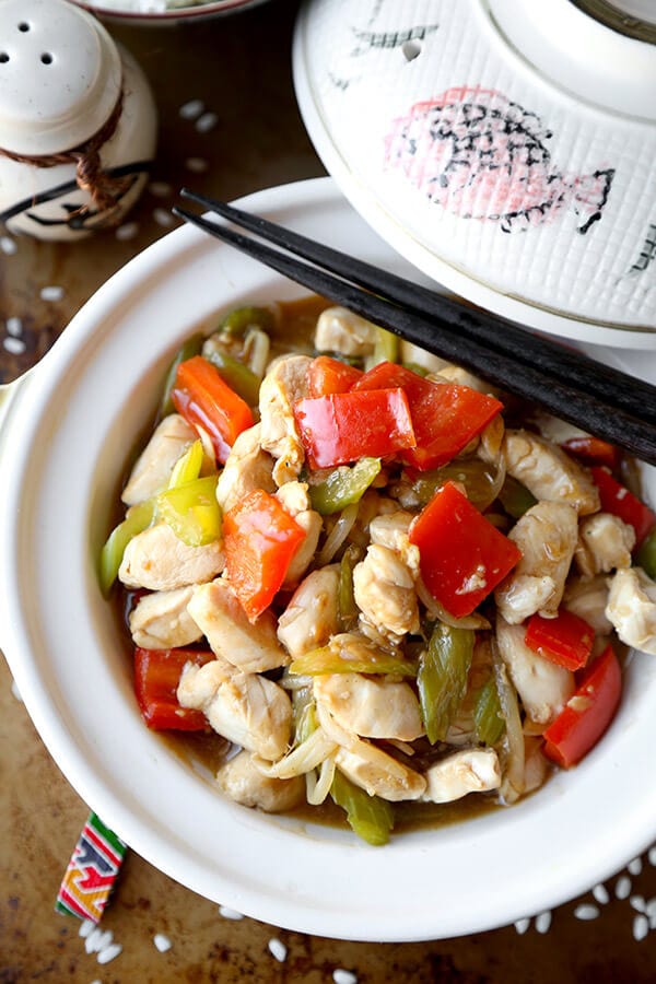 recipe chicken chop suey