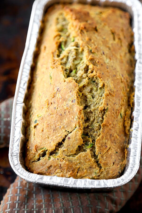 This is an easy recipe for Gluten Free Zucchini Bread with a honey orange yogurt sauce that's the perfect balance between sweet and sour!