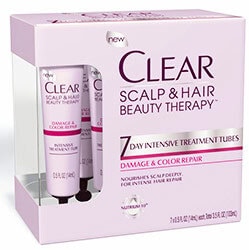 Clear 7 Day Intensive Treatment Tubes - Heal and nourish your scalp and hair with this 7 day treatment.