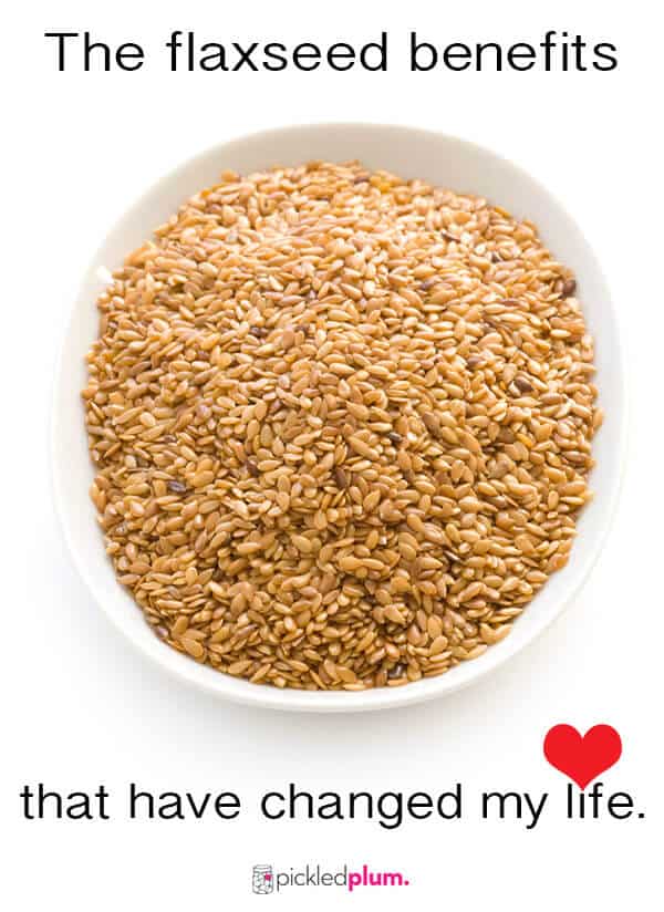 The Flaxseed Benefits That Changed My Life - Find out how flaxseed can improve certain skin conditions, prevent diseases and fight wrinkles! health, beauty, food, anti aging, skincare | pickledplum.com