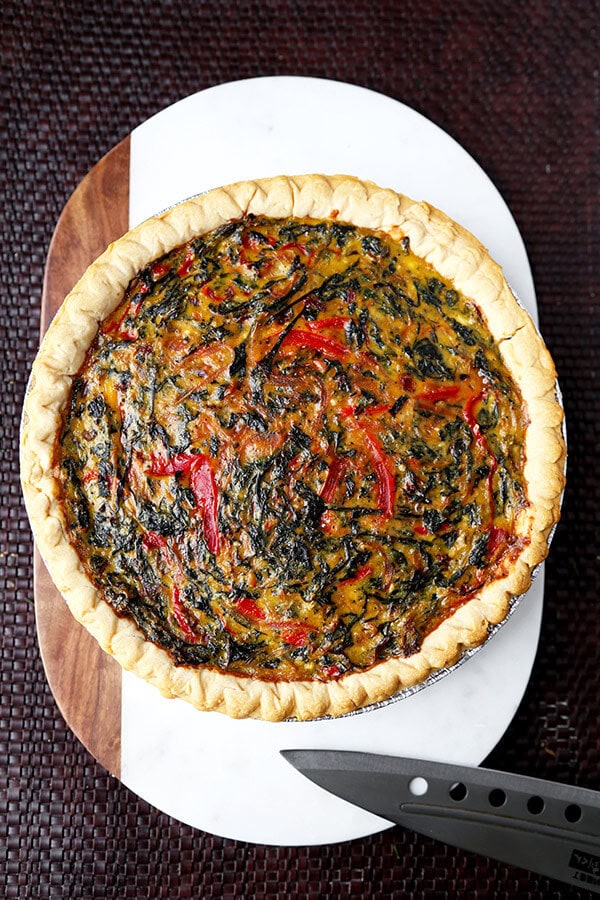 Spring Swiss Chard Pie With Gruyère | Pickled Plum