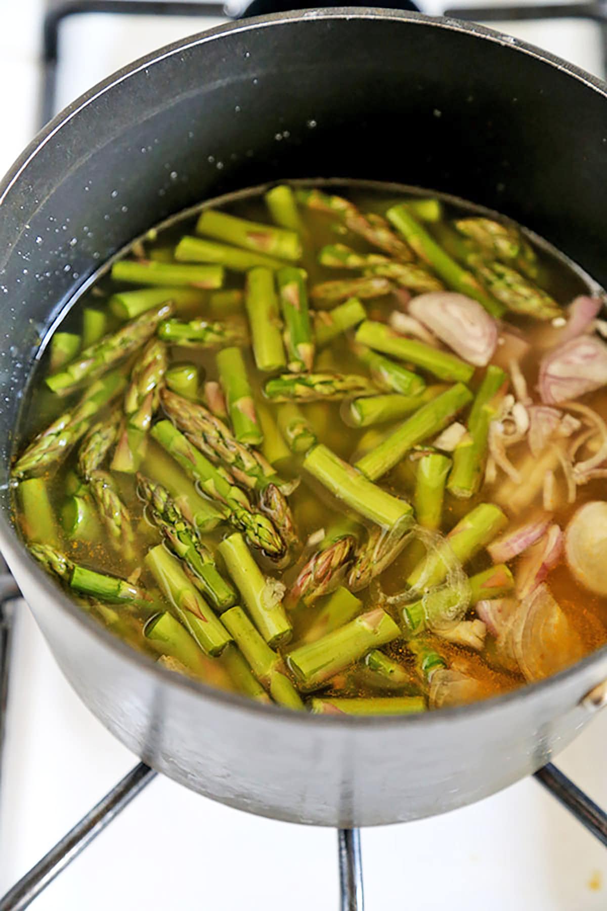 asparagus in soup
