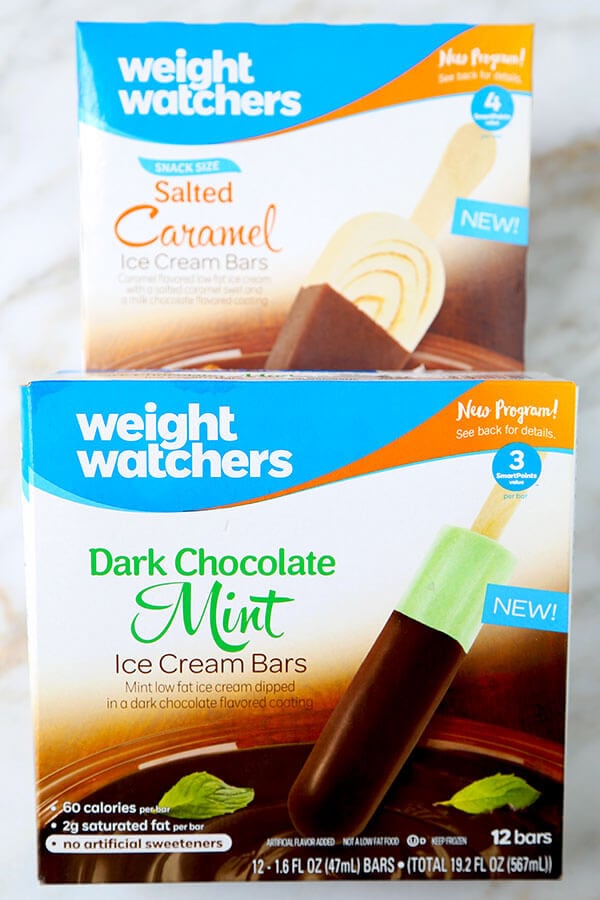 Product Review: Weight Watchers Salted Caramel Ice Cream Candy Bars