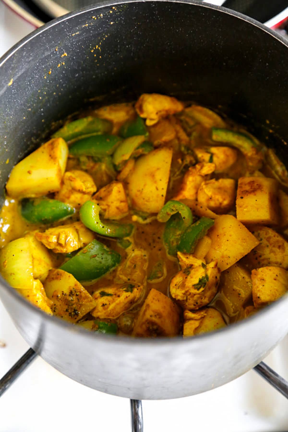 Jamaican chicken curry